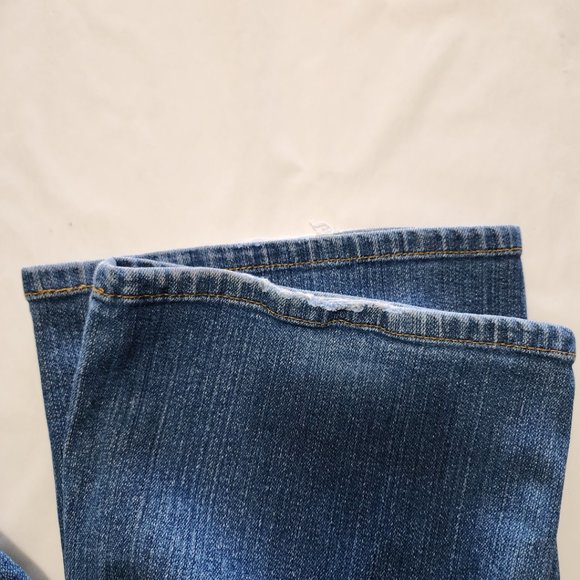 Michael Michael Kors Light Wash Mid Rise Bootcut Jeans - Picture 6 of 6